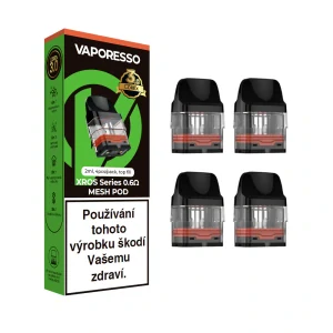 Vaporesso XROS Pod Series Mesh cartridge 0,6ohm 4ks