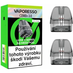 Vaporesso Luxe X cartridge 2 ml 0,6 ohm