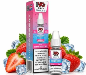 IVG Pro Salts Strawberry Ice 10 ml 10 mg