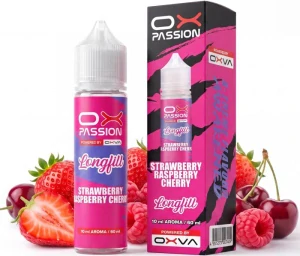 OXVA OX PASSION S&V 10ml Strawberry Raspberry Cherry