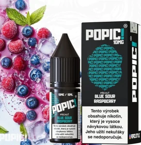 POPIČ! Salt Blue Sour Raspberry 10 ml 10 mg