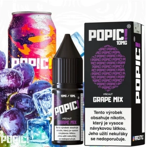 POPIČ! Salt Grape Mix 10 ml 10 mg