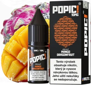POPIČ! Salt Mango Dragonfruit 10 ml 10 mg