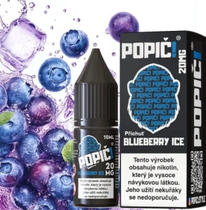 POPIČ! Salt Blueberry Ice 10 ml 20 mg