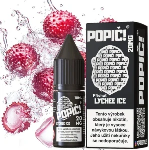 POPIČ! Salt Lychee Ice 10 ml 20 mg