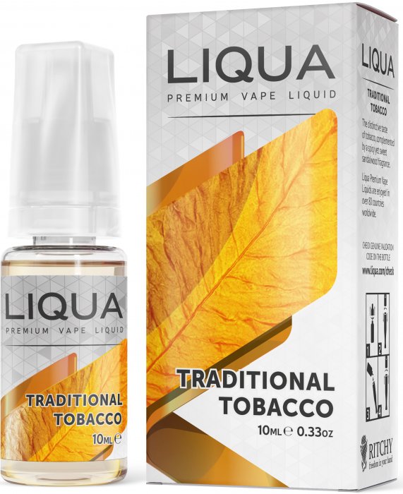 Ritchy Liqua Elements Traditional Tobacco 10 ml 0 mg