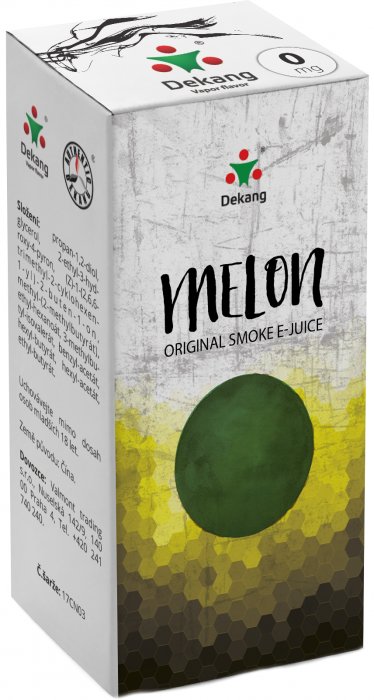 E-liquid Dekang Melon 10ml 0mg (žlutý meloun)