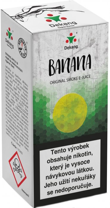 E-liquid Dekang Banana 10ml 3mg (banán)