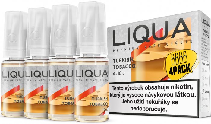 Ritchy Liqua Elements 4Pack Turkish tobacco 4 x 10 ml 6 mg