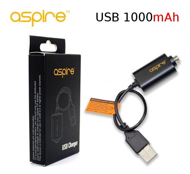 aSpire USB nabíječka pro elektronickou cigaretu 1000mA