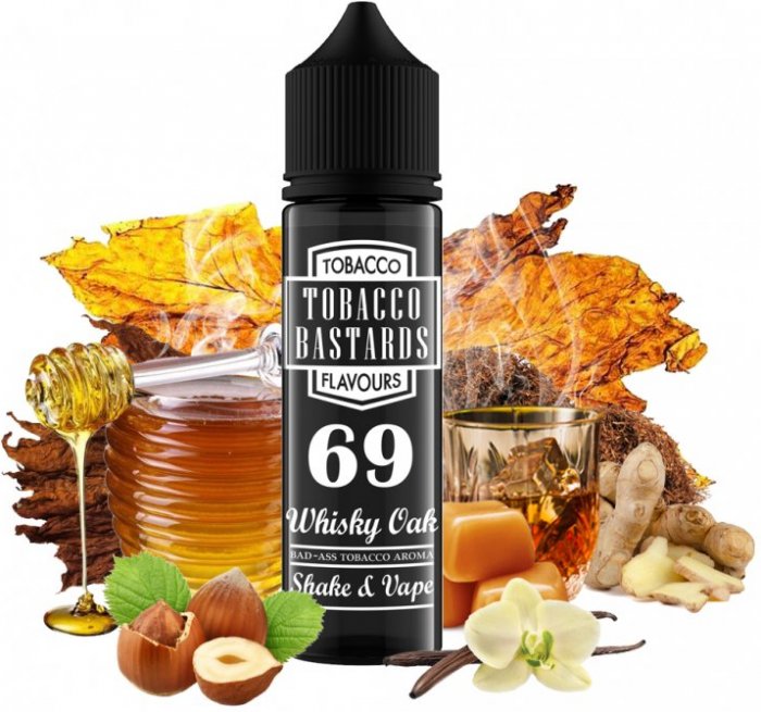 Flavormonks Tobacco Bastards Shake & Vape No.69 Whiskey Oak 20ml