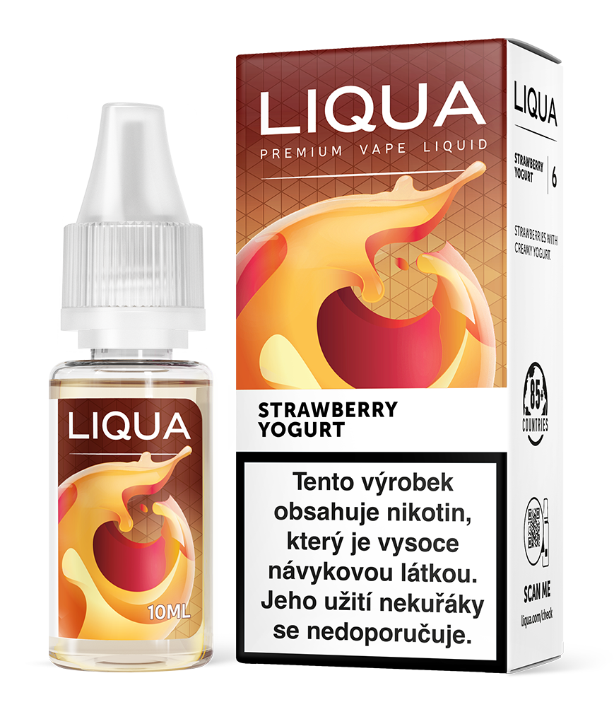 Ritchy Liqua MIX Strawberry Yogurt 10 ml 0 mg