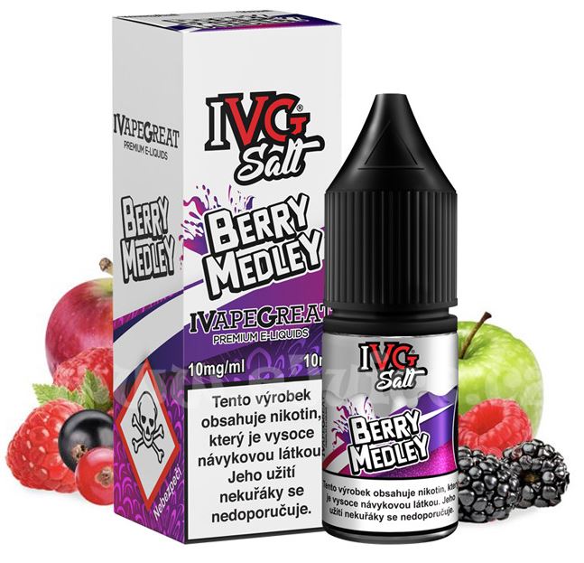 IVG SALT Berry Medley 10 ml 20 mg exp 1/27