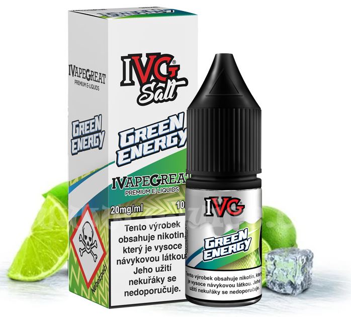 IVG SALT Green Energy 10 ml 20 mg exp 10/27