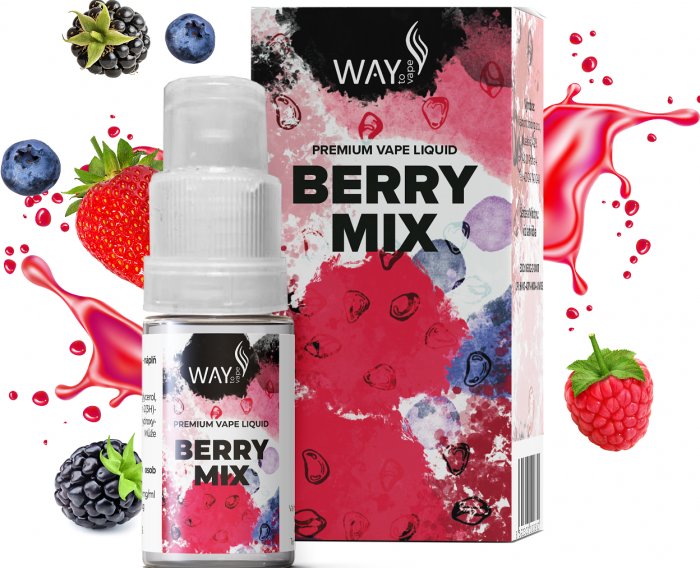 WAY to Vape Berry Mix 10 ml 0 mg