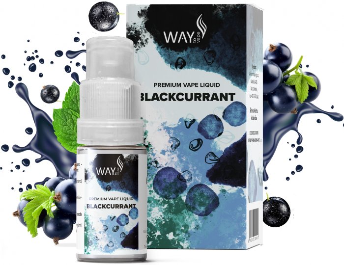 WAY to Vape Blackcurrant 10 ml 0 mg
