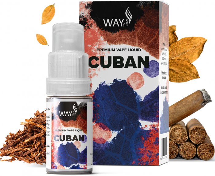 WAY to Vape Cuban 10 ml 0 mg