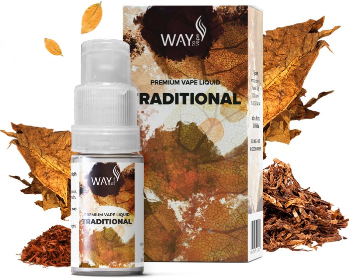 WAY to Vape Traditional 10 ml 0 mg