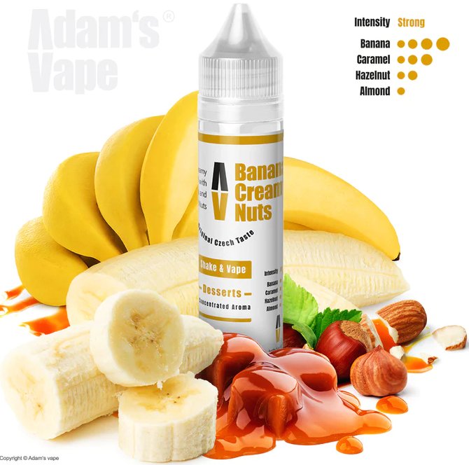 Adams vape S & V Banana Creamy Nuts 10 ml