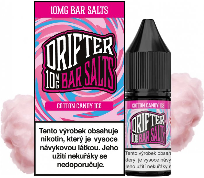 Drifter Bar Salts Cotton Candy Ice 10 ml 10 mg