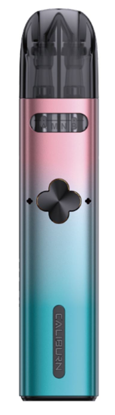 Uwell Caliburn Explorer Pod Kit 1000 mAh Pink & Cyan 1ks