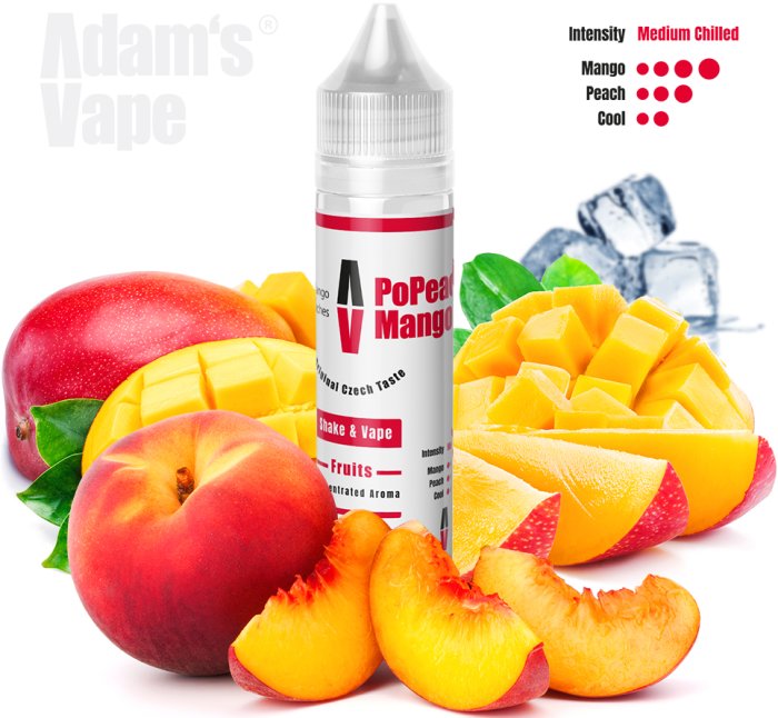 Adams vape S & V PoPeachi Mango 10 ml