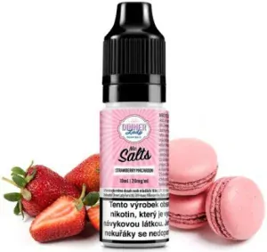 Dinner Lady Nic. Salts Strawberry Macaroon 10 ml 20 mg