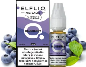 ELFLIQ Nic SALT Blueberry 10 ml 20 mg