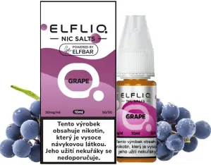 ELFLIQ Nic SALT Grape 10 ml 20 mg