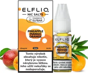 ELFLIQ Nic SALT Pineapple Mango Orange 10ml 20mg