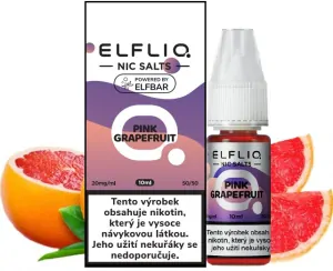 ELFLIQ Nic SALT Pink Grapefruit 10 ml 20 mg