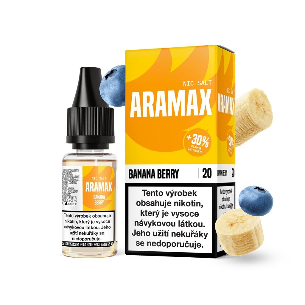Aramax Salt Banana Berry 10 ml 20 mg