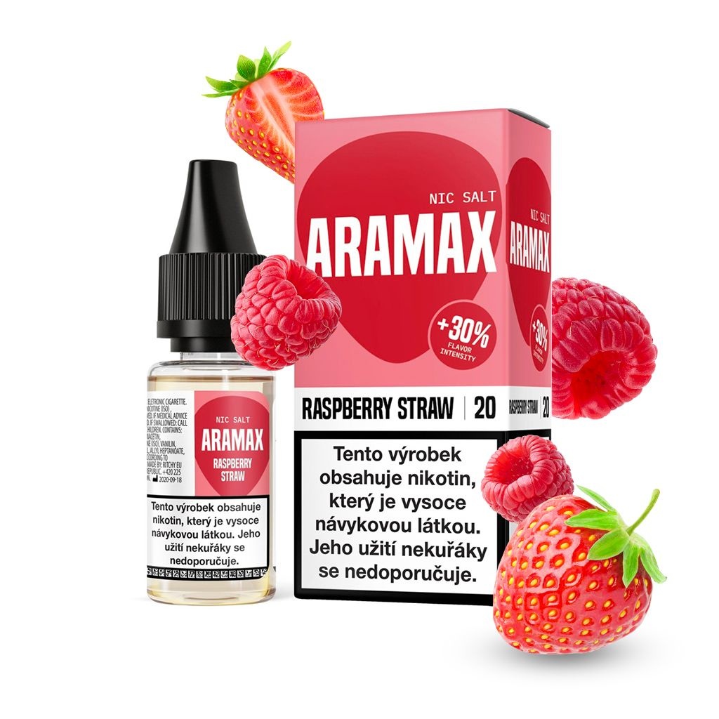Aramax Salt Raspberry Straw 10 ml 20 mg