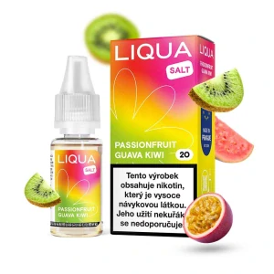 Liqua Salt Passionfruit Guava Kiwi 10 ml 10 mg