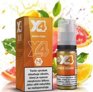 X4 Bar Juice - Mango a guava (Mango Guava) 10ml - 10mg