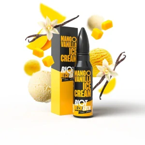 Riot Squad BLCK EDTN S&V 10ml Mango Vanilla Ice Cream (Mango s vanilkovou zmrzlinou)