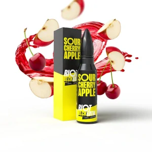 Riot Squad BLCK EDTN S&V 10ml Sour Cherry & Apple (Třešeň & zelené jablko)