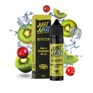 Just Juice Kiwi and Cranberry on Ice Shake & Vape 10 ml