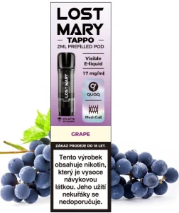 Elf Bar Lost Mary Tappo cartridge Grape 17 mg
