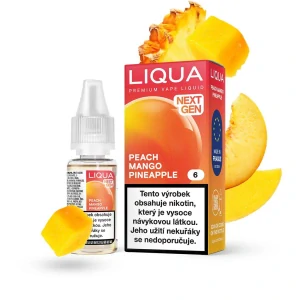 Liqua NextGen Peach Mango Pineapple 10 ml 6 mg