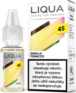 LIQUA Salt 4S Vanilla Tobacco 10ml 18mg exp 7/25