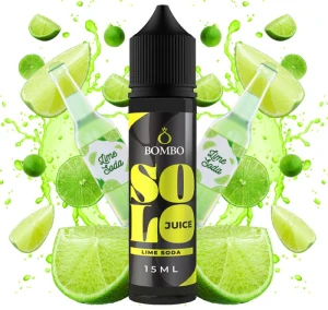 Bombo Solo Juice S&V 15ml Lime Soda (Limetková sodovka)