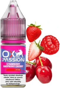 OXVA OX PASSION Salts Strawberry Raspberry Cherry 10 ml 20 mg