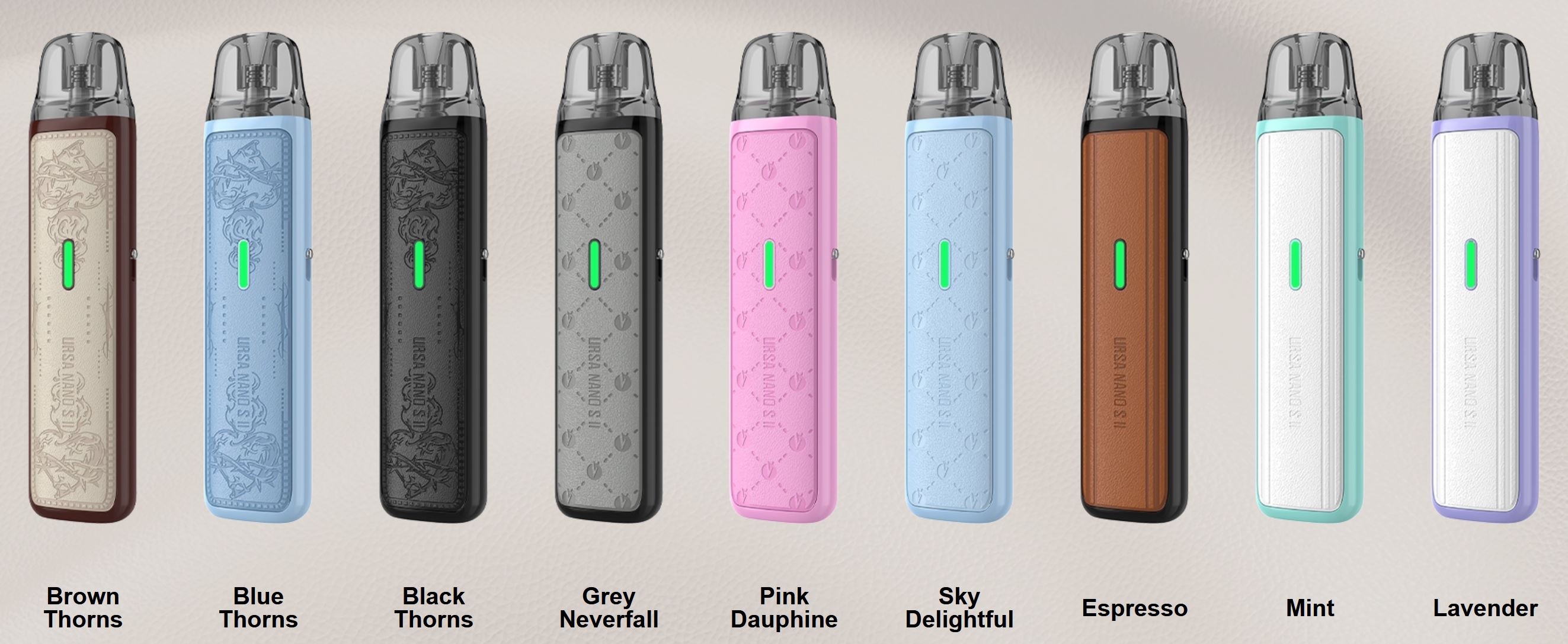 Lost Vape Ursa Nano S 2 Pod 1000 mAh Pink Dauphine 1 ks