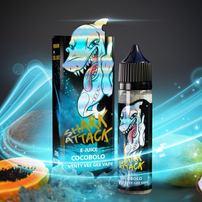 Příchuť IMPERIA Shark Attack - Shake and Vape 10 ml Cocobolo