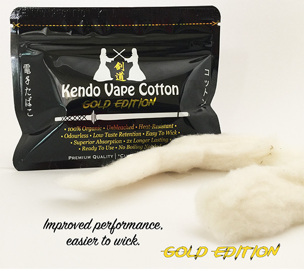 Kendo Japonská vata Cotton Gold Edition 1m