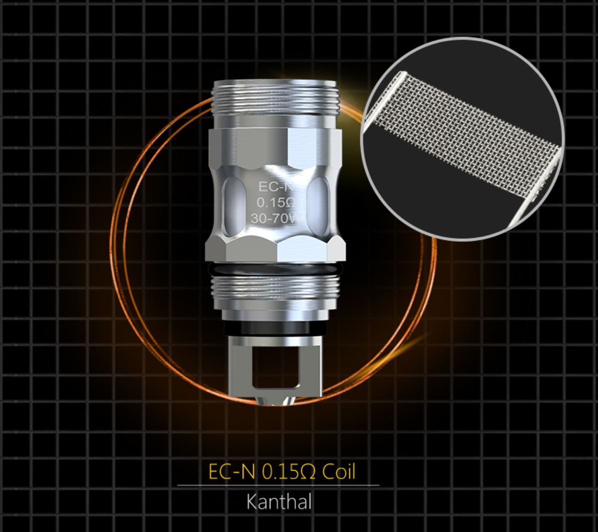 Ismoka Eleaf EC-N žhavící hlava Kanthal 0,15ohm