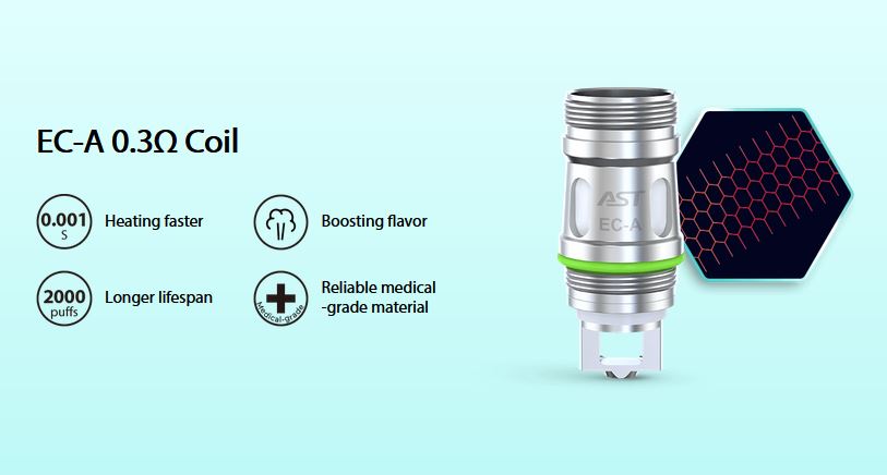iSmoka-Eleaf EC-A žhavící hlava 0,3ohm