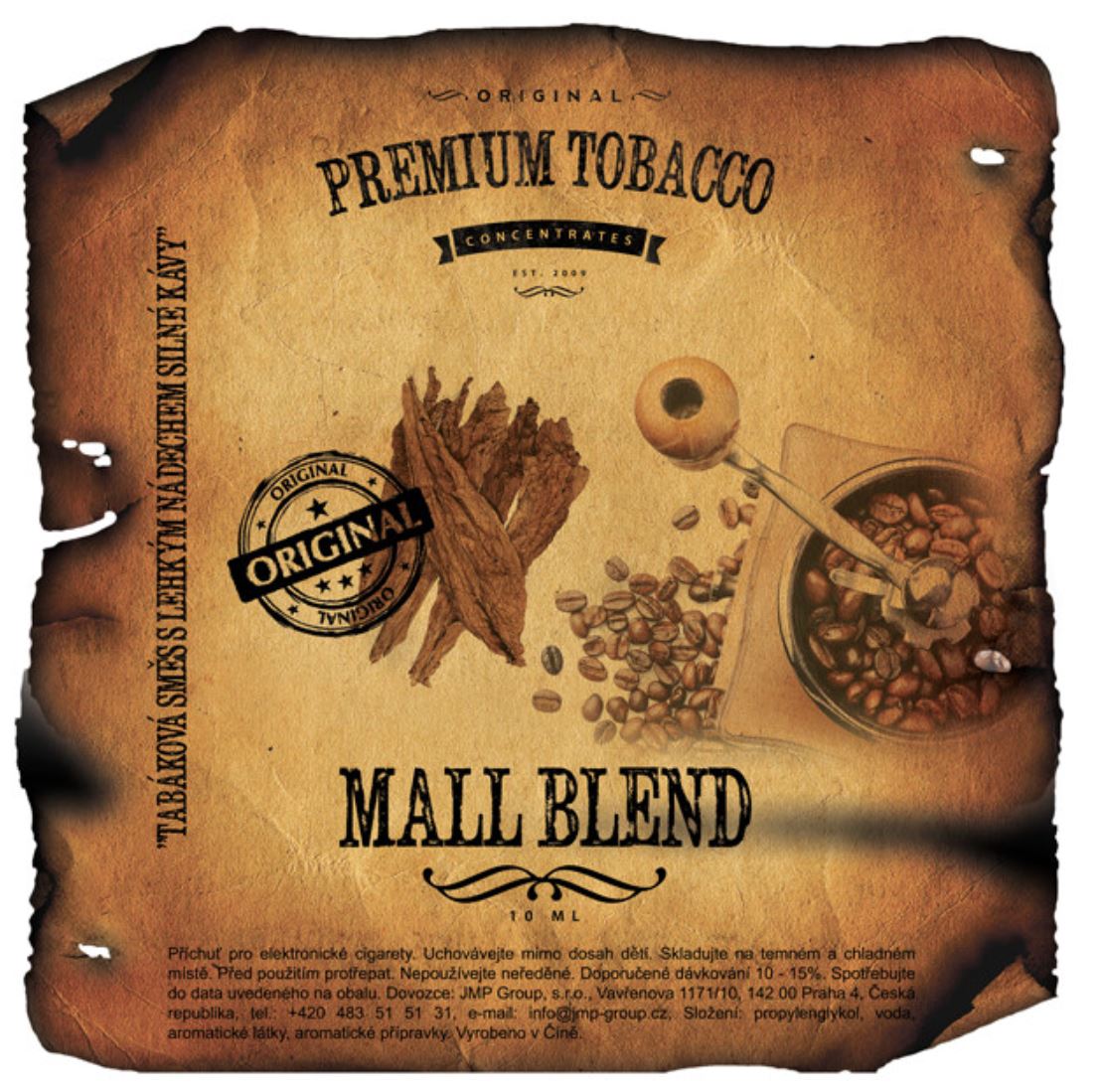 Premium Tobacco Mall Blend 10 ml