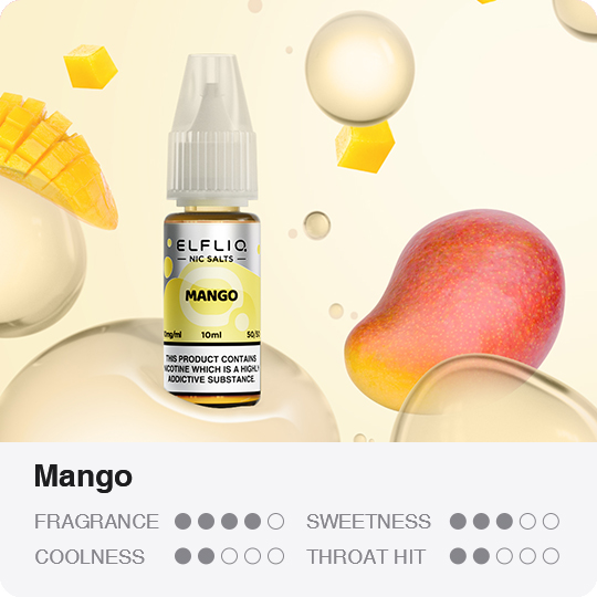 ELFLIQ Nic SALT Mango 10 ml 10 mg